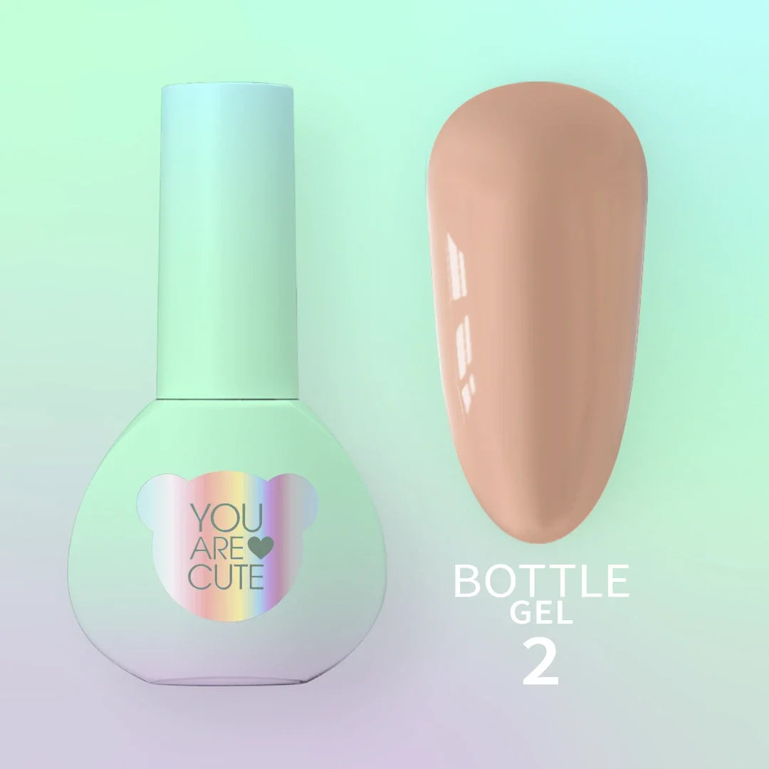 Гель для наращивания YOUARECUTE Bottle Gel №2 15мл — фото товара
