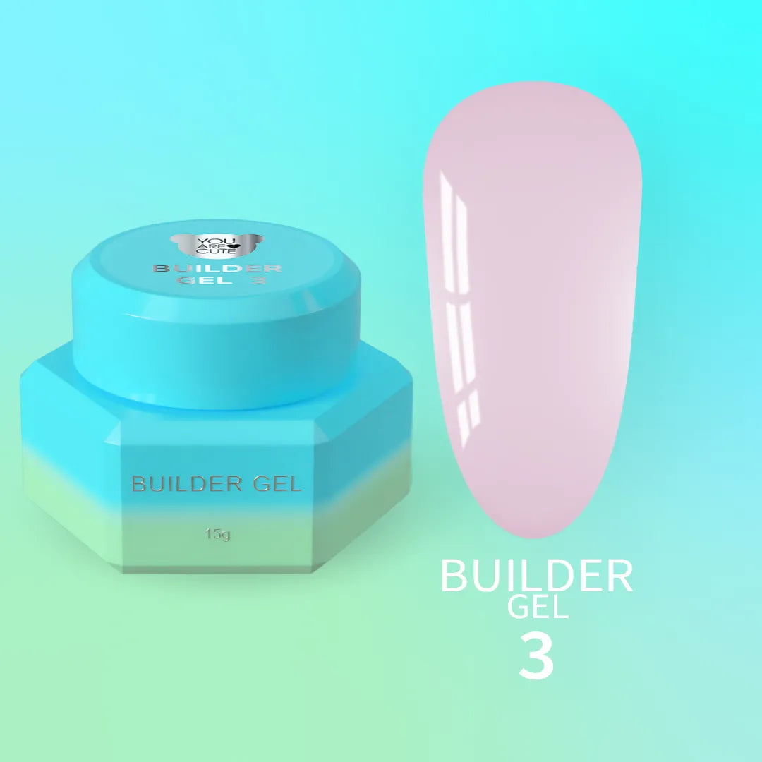 YOUARECUTE Builder Gel Nr. 3 15 ml – Produktbild