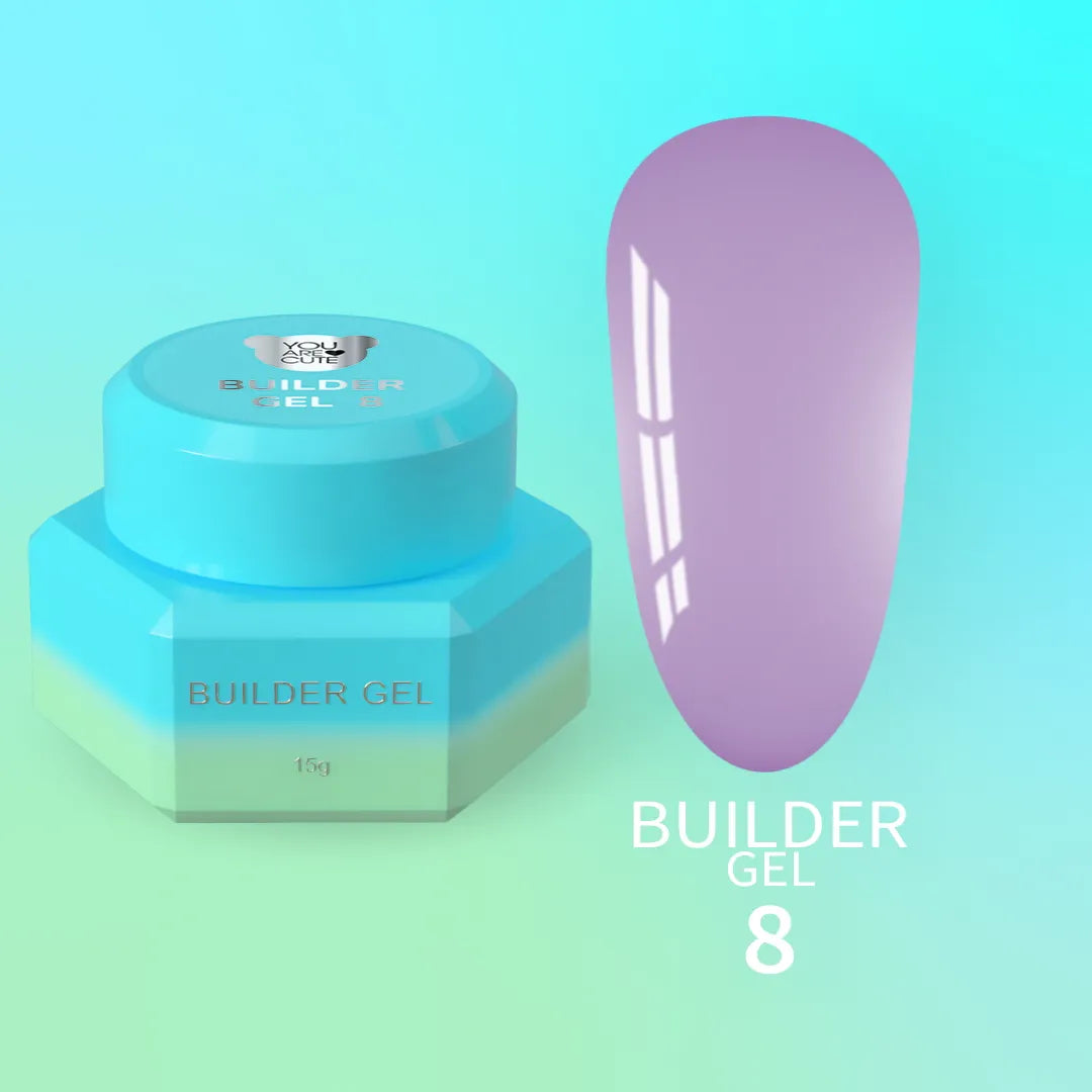 YOUARECUTE Builder Gel Nr. 8 15 ml – Produktbild