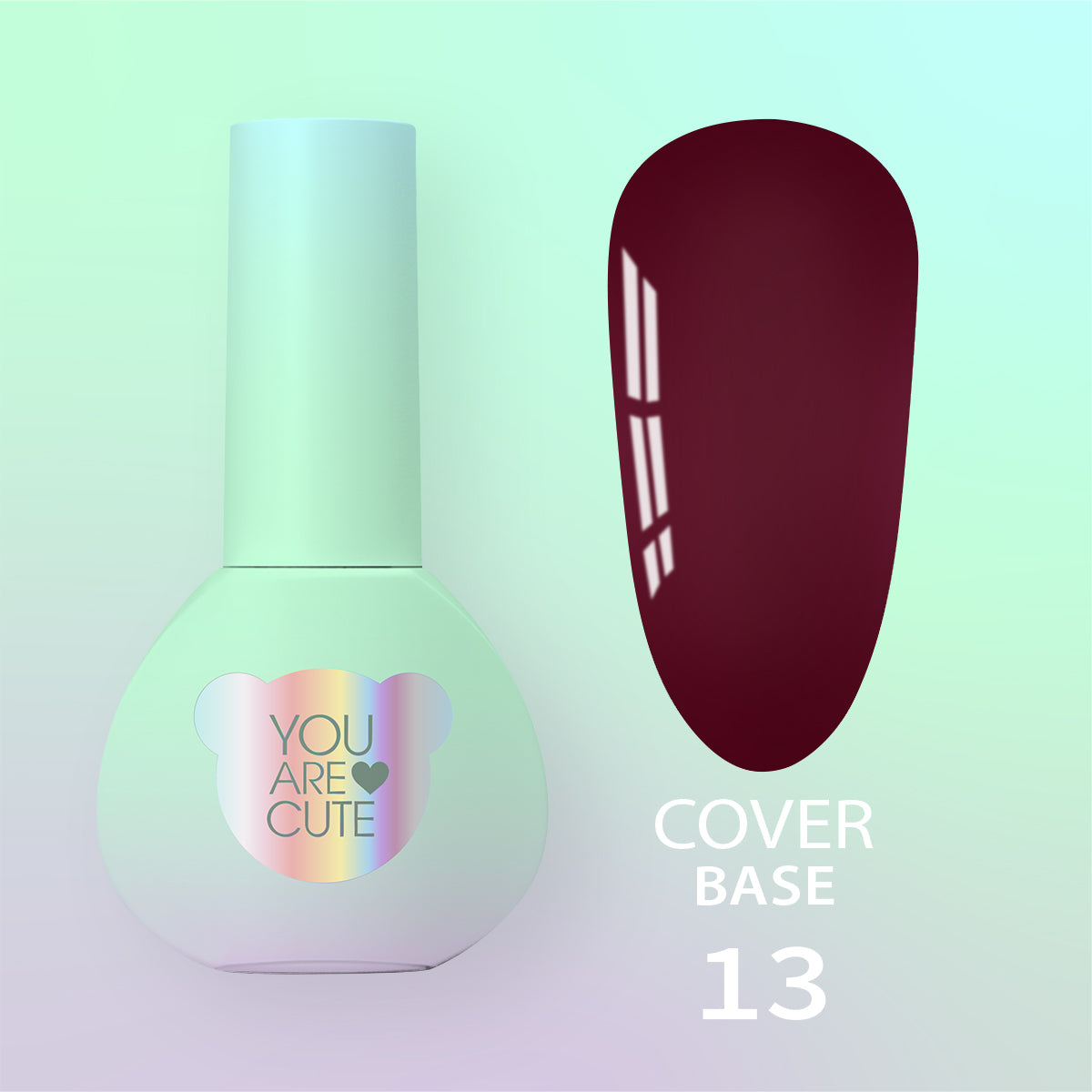 YOUARECUTE Cover Base Nr. 13 5 ml – Produktbild