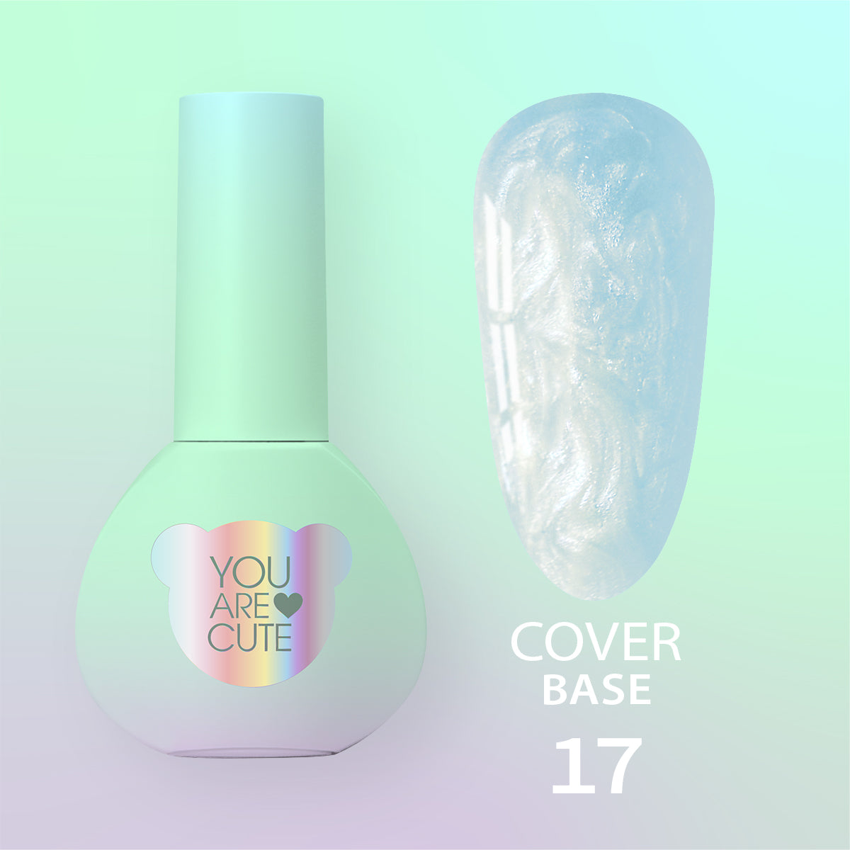YOUARECUTE Cover Base Nr. 17 5 ml – Produktbild
