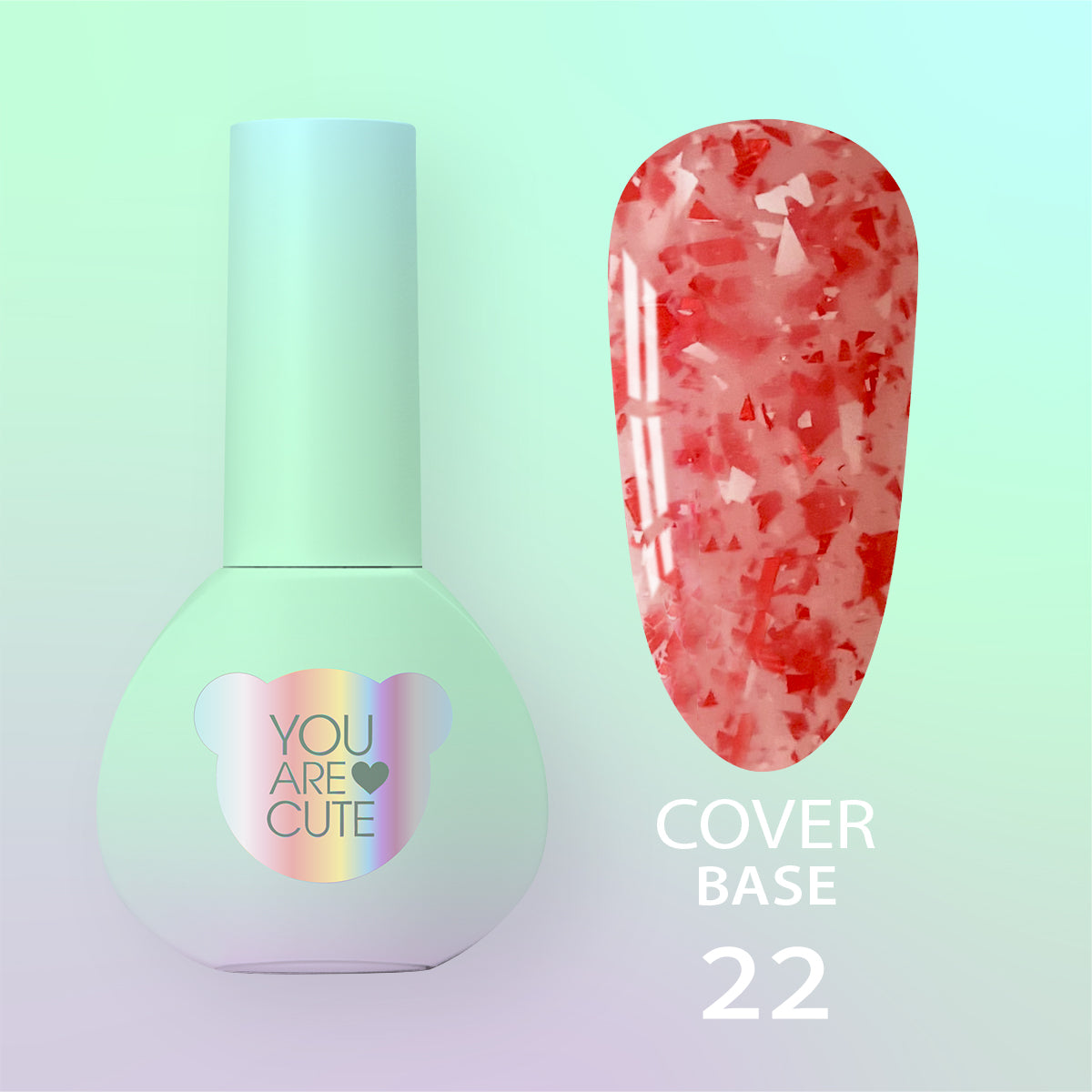 YOUARECUTE Cover Base Nr. 22 5 ml – Produktbild