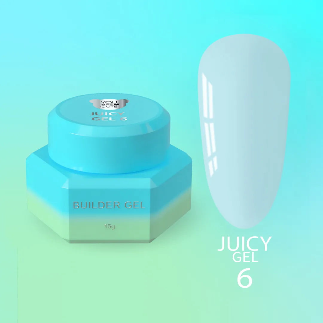 YOUARECUTE Juicy Gel Nr. 6 15 ml – Produktbild